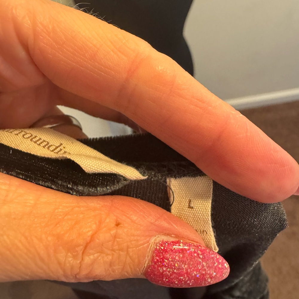 Soft Surroundings Gray Velvet Maxi Faux Wrap Dress Long Holiday Stretch L - Picture 6 of 10